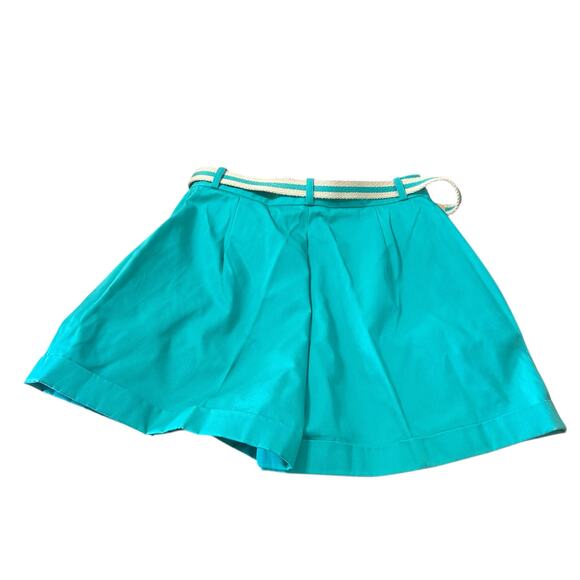 M.I.Collectibles Vintage Women's Hi Rise belted pleated shorts size 14 - Picture 5 of 5